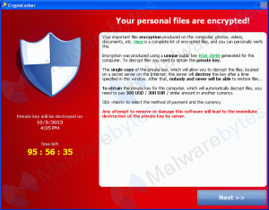 Forrás: http://blog.malwarebytes.org/intelligence/2013/10/cryptolocker-ransomware-what-you-need-to-know/