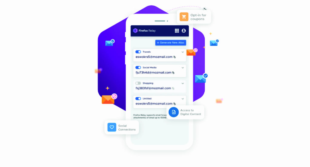 Mire jó a Firefox böngésző új beépített szolgáltatása, a Firefox Relay?