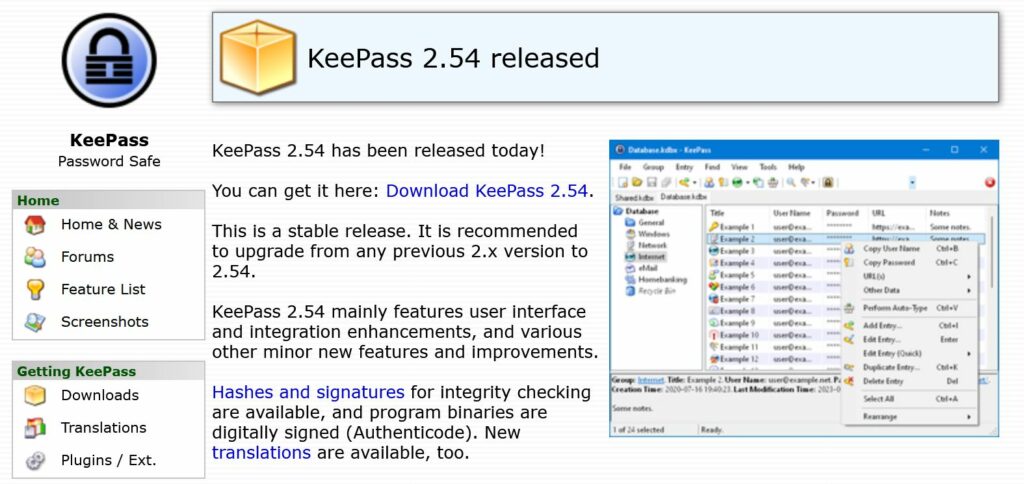 Frissítsen: Elérhető a javítás a KeePass jelszókezelő sérülékenységéhez