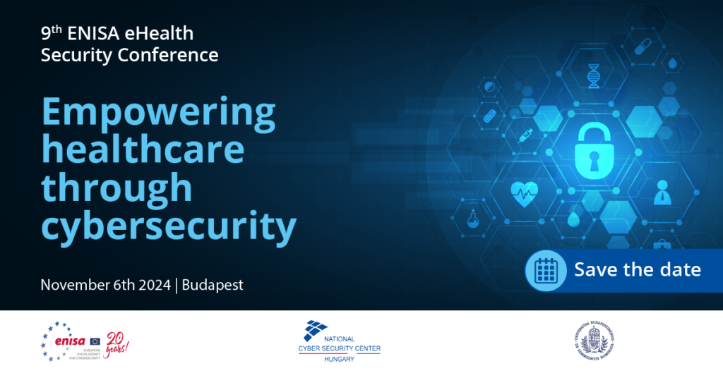 Budapesten kerül megrendezésre a 9. eHealth Security Conference!
