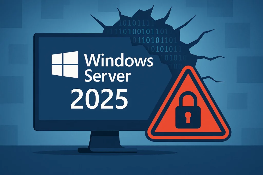 Súlyos jogosultságkiterjesztési hiba a Windows Server 2025-ben: szinte bármelyik AD-felhasználó kompromittálható.