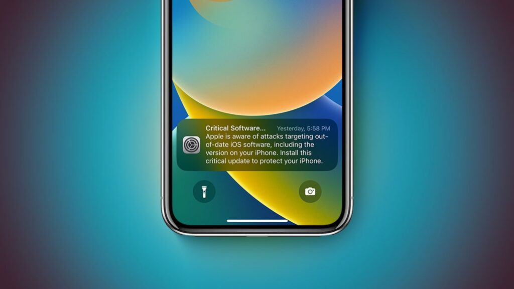Zárolt képernyőn sürgeti frissítésre felhasználóit az Apple